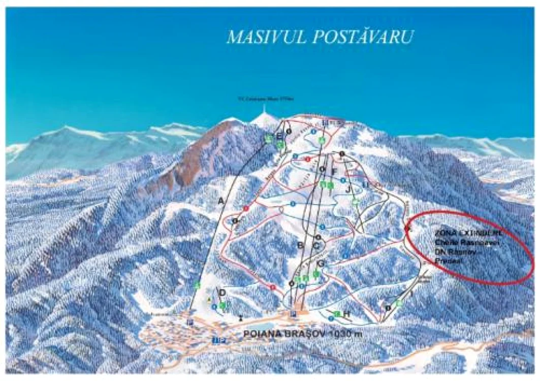Cum va arăta Poiana Braşov: pârtii extinse, sanie de vară, trasee de mountain bike