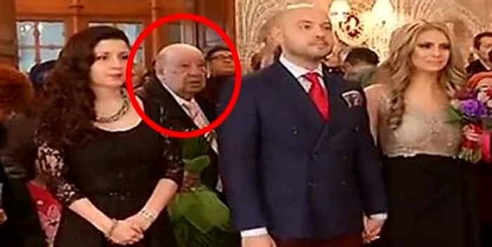 Dan Mitoșeru, la nunta fiului său, Mihai Mitoșeru