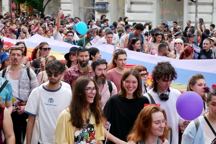 Peste 30.000 de oameni au participat la Bucharest Pride. FOTO: Adevărul / Norbert Nemeș