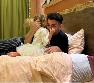 Smiley (41 de ani) este un artist și un tătic implicat