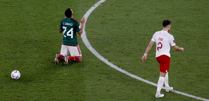 Mexicanii au plecat acasă, fiind depășiți de polonezi. Foto EPA EFE 