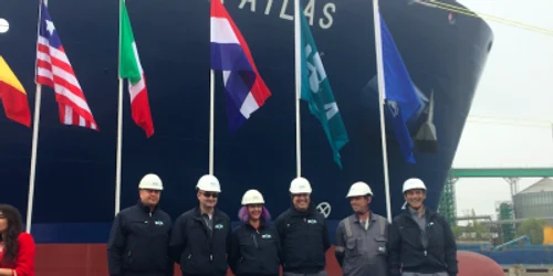 Histria Atlas - navă botez SNC Şantierul Naval Constanţa Foto Sînziana Ionescu