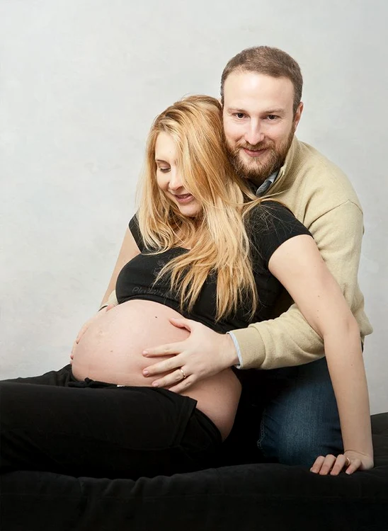 
    Andrei Tinu şi soţia lui, Alberta, au devenit părinţii unei fetiţeFoto: arhivă personală  