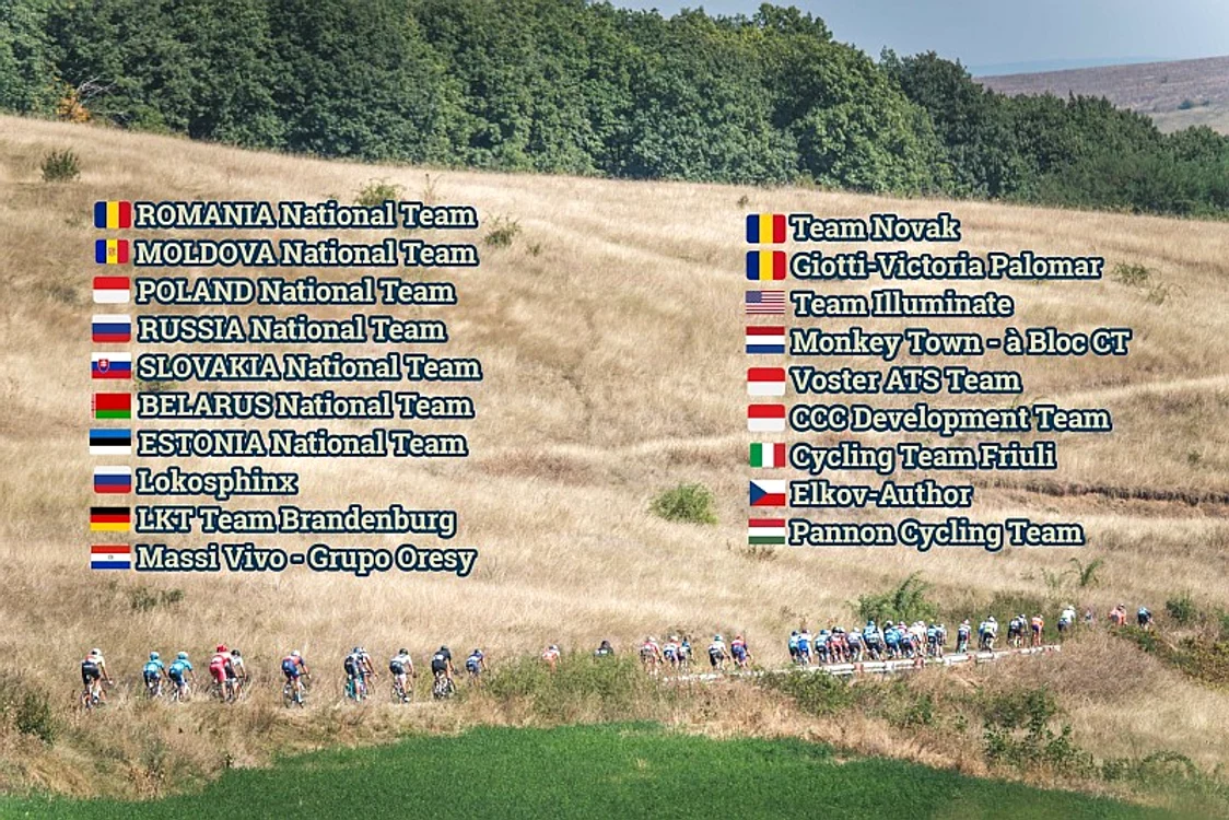
    La ediția 2019 a Turului României vor participa 19 echipeFoto: Facebook / Turul României 2019  