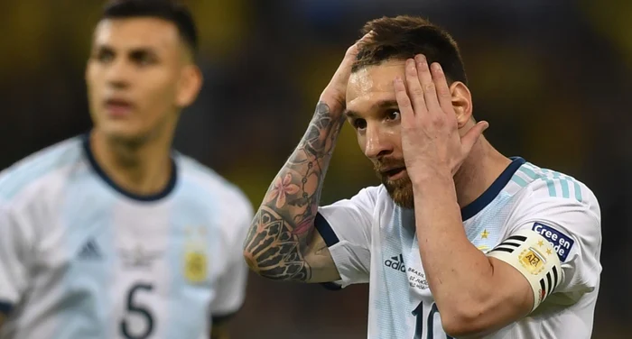 Messi, la prima înfrângere din noiembrie anul trecut. Foto EPA EFE 