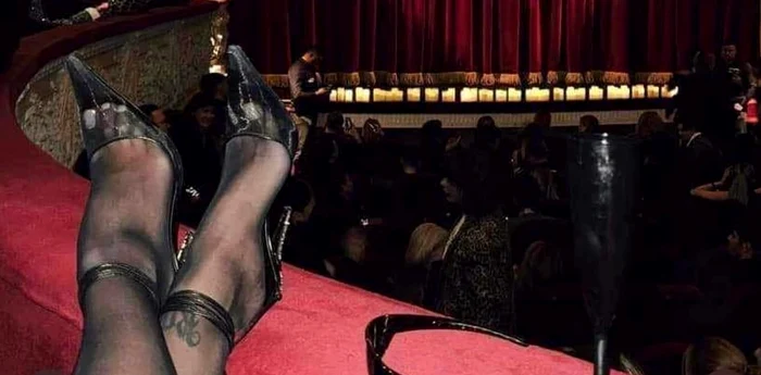 Fotografia cu care Alina Ceușan a înfuriat-o pe Oana Pellea foto: Instagram