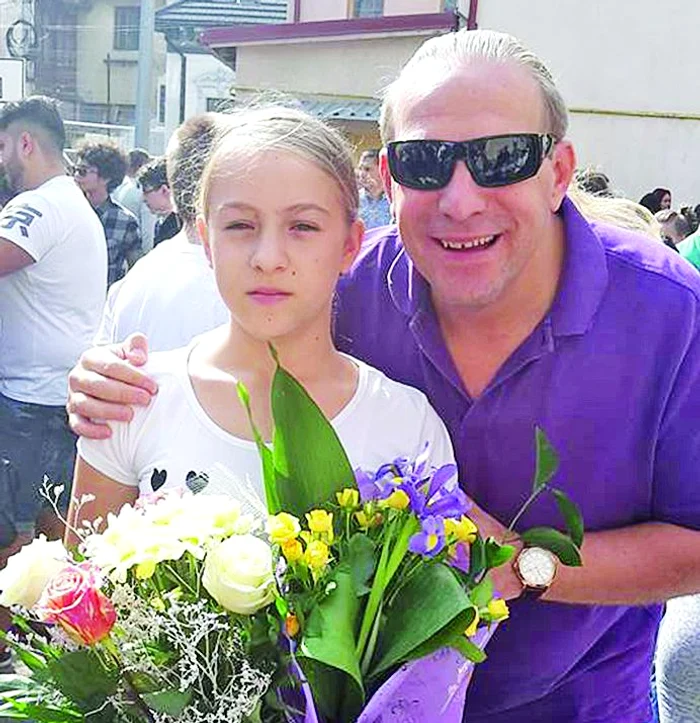 Vali Crăciunescu a fost la şcoală alături de fiica lui