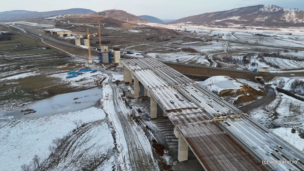 Cele mai complexe noduri de autostradă din România, în șantier. Cum sunt construite marile conexiuni de la Boița și Pașcani