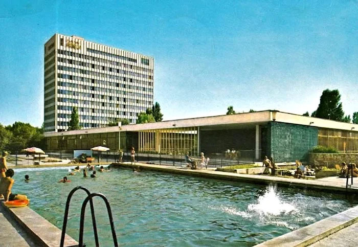 Hotelul Perla din Mamaia, construit în anii '60. FOTO: Arhiva Uniunii Arhitecților din România