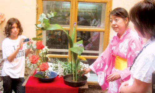 Muzeul de Istorie şi Arheologie din Târgu Jiu găzduiește tradiții japoneze jpeg