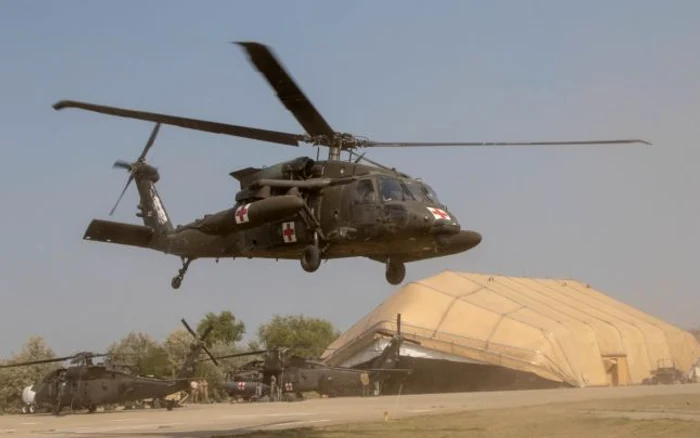 Militarii americani operază la Kogălniceanu împreună cu cei Români FOTO US Army Photo by Spc. Ethan Valetski