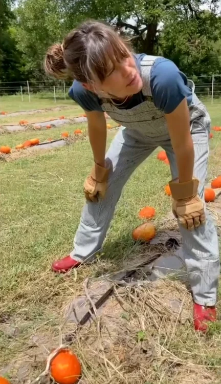 
    Jennifer Garner, 49 de ani, și-a pus mănușile și salopeta și s-a apucat să pigulească prin grădinăfoto: Instagram  