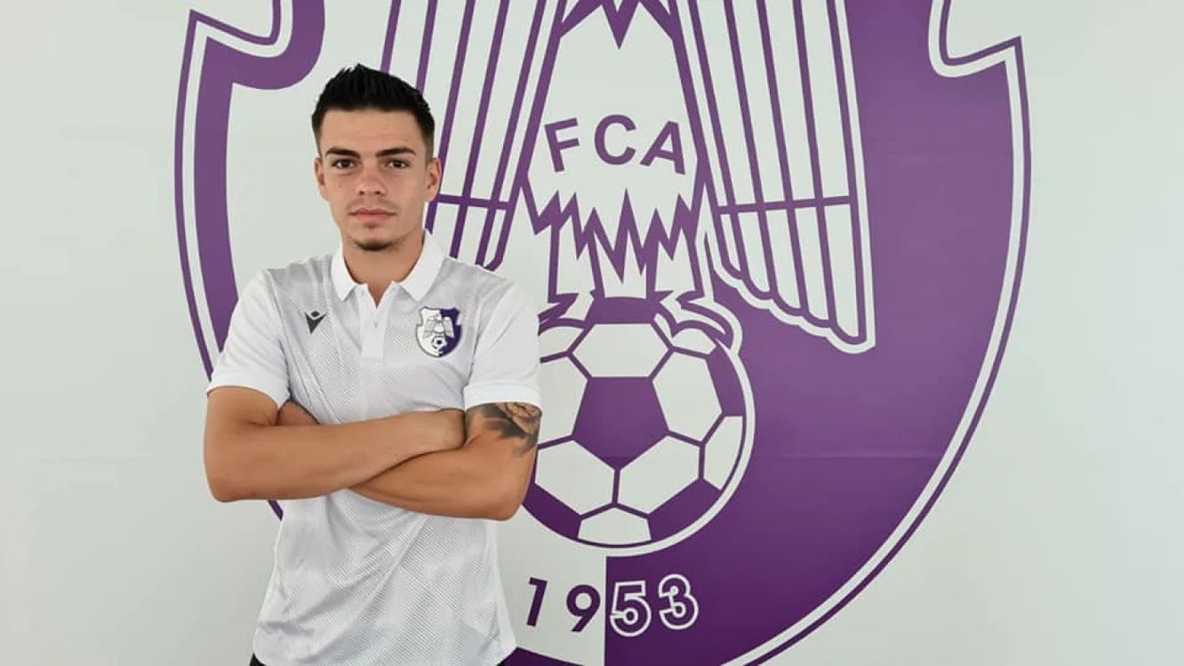 Cristian Dumitru de la FC Argeş, unul dintre cei trei români incluşi în onorantul top FOTO: FC Argeş
