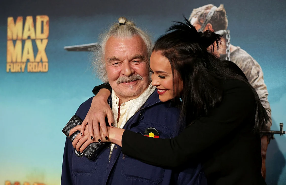 
     Megan Gale și Hugh Keays-Byrne, în 2015Foto: Getty  