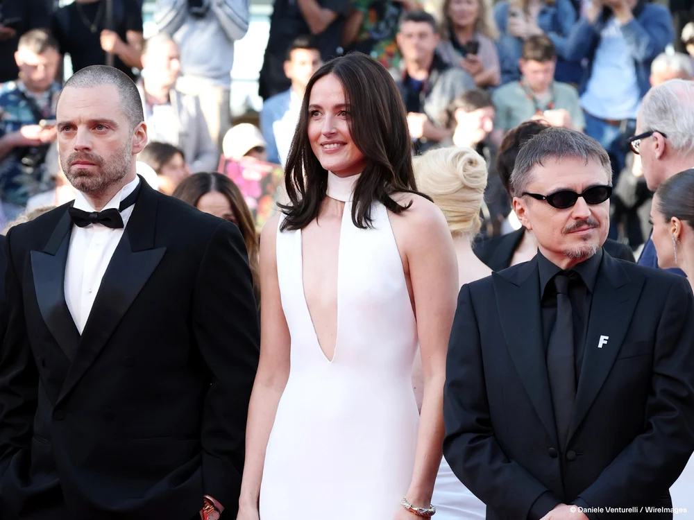 Sebastian Stan, Renate Reinsve și Cristian Mungiu/FOTO: Getty Images