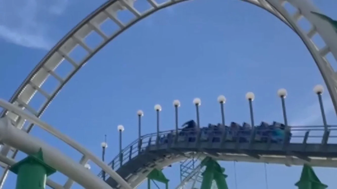 Roller coaster.