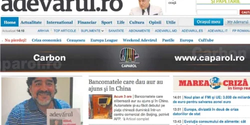 Site-ul adevarul.ro vă ţine permanent la curent cu evoluţia crizei