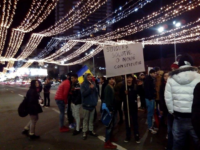 protest universitate 1 decembrie