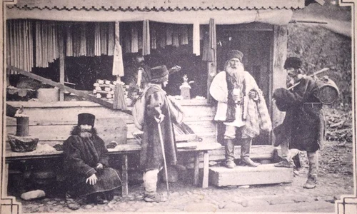 Peisaj din Dobrogea, la începutul secolului XX (© iMAGO Romaniae)