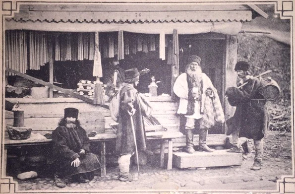Peisaj din Dobrogea, la începutul secolului XX (© iMAGO Romaniae)