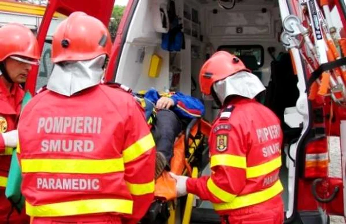 Victima a fost transportată la spital FOTO Arhivă