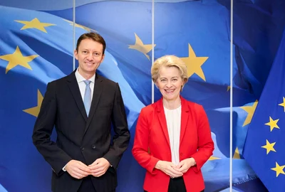 Siegfried Muresan si Ursula von der Leyen FOTO SM jpg