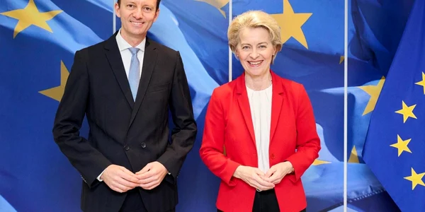 Siegfried Muresan si Ursula von der Leyen FOTO SM jpg