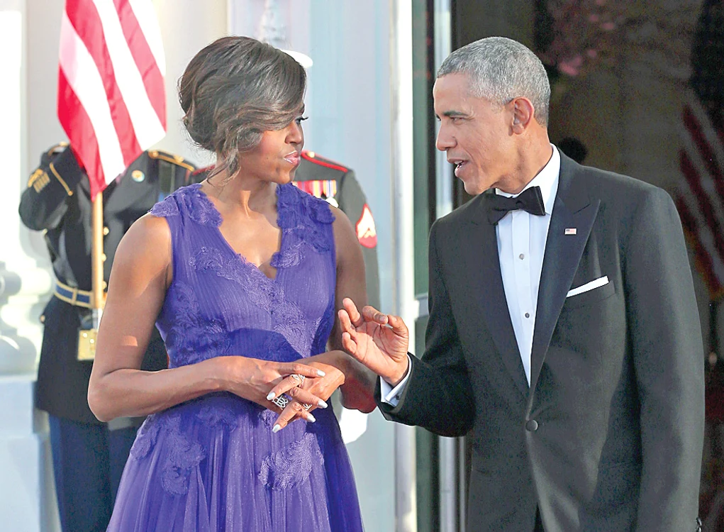 Michelle şi Barack Obama s-au făcut de ruşine