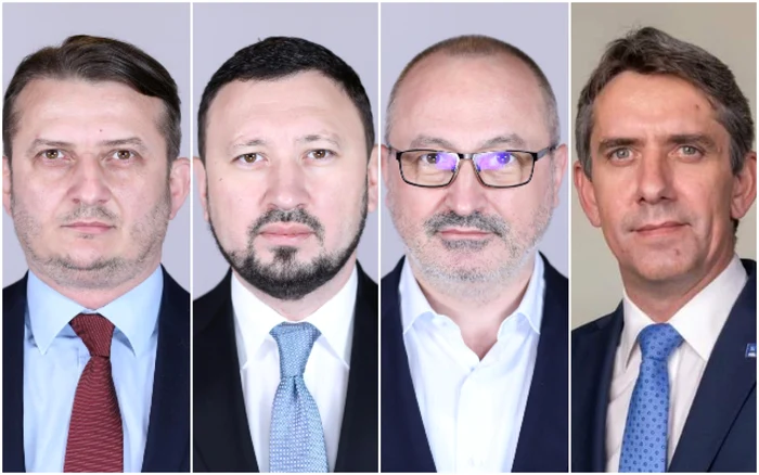 Gheorghe Pecingină, Mircea Fechet, Antonel Tănase şi Ionel Dancă FOTO cdep.ro