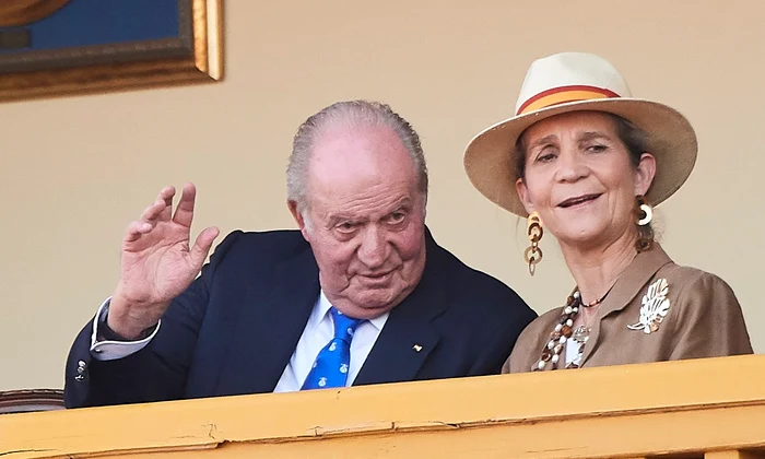 Regele Juan Carlos și fiica sa, Infanta Elena   profimedia 0441962341 jpg