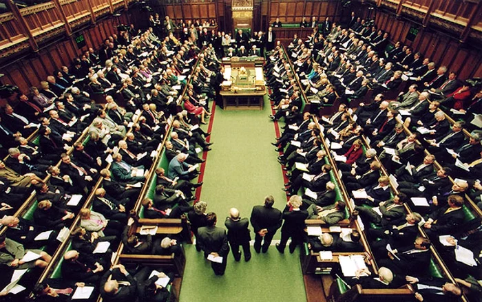 În interiorul parlamentului britanic. FOTO UK Parliament