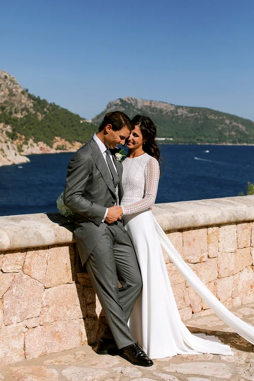 Nunta lui Rafael Nadal cu Xisca Perello în 2019 în Mallorca. FOTO: Getty Images