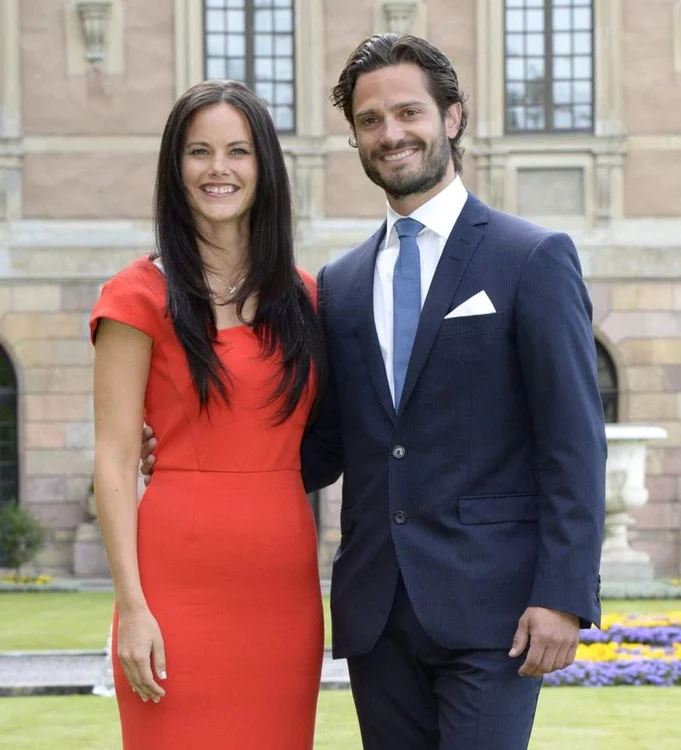 Sofia Hellqvist şi prinţul Carl Philip