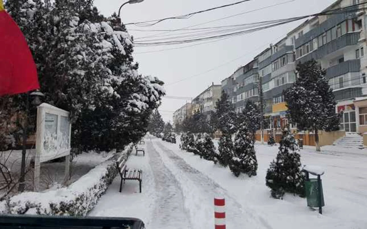 La Tg. Bujor şcolile au rămas deschise. foto: Laurenţiu Gîdei