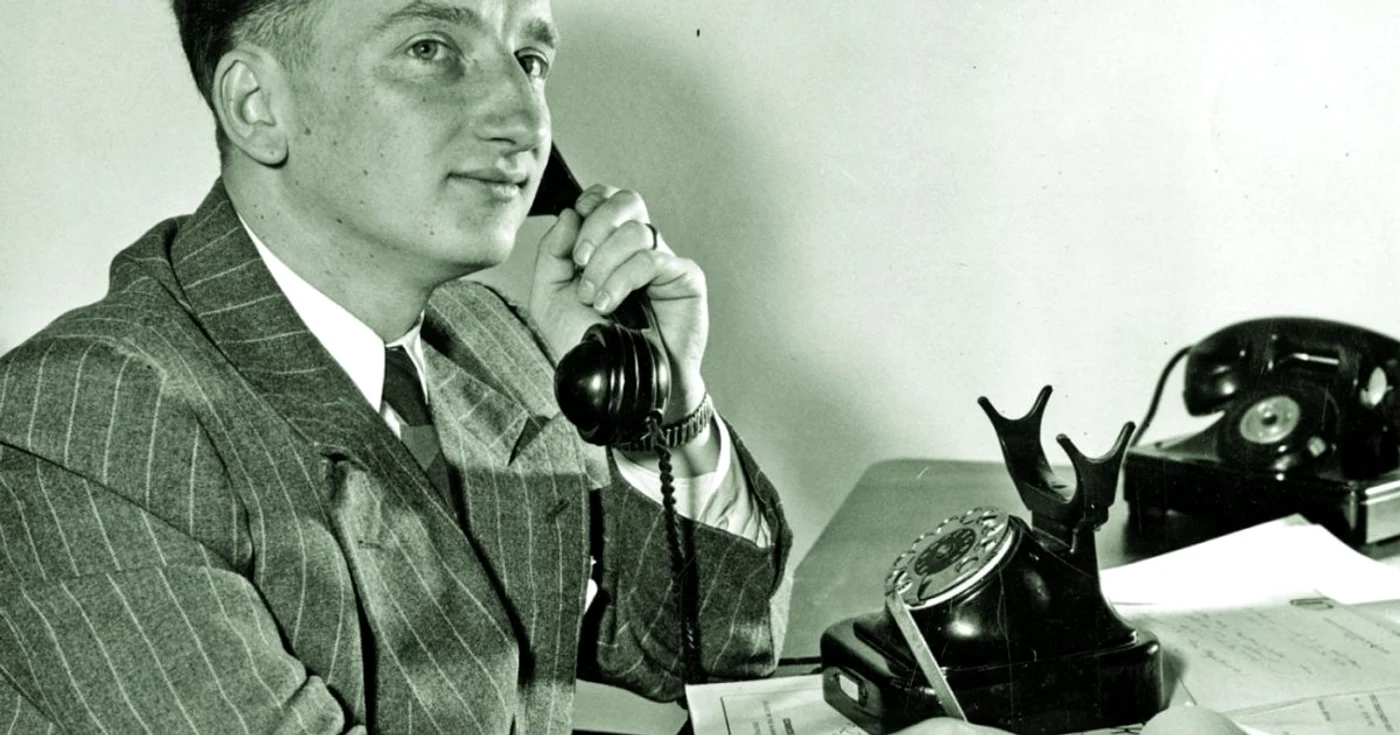 Ben Ferencz in 1947 la Nurnberg