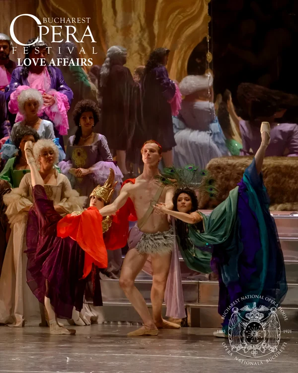 Scenă din baletul „Judecata lui Paris”. Actul III. Foto Andrei Grigore