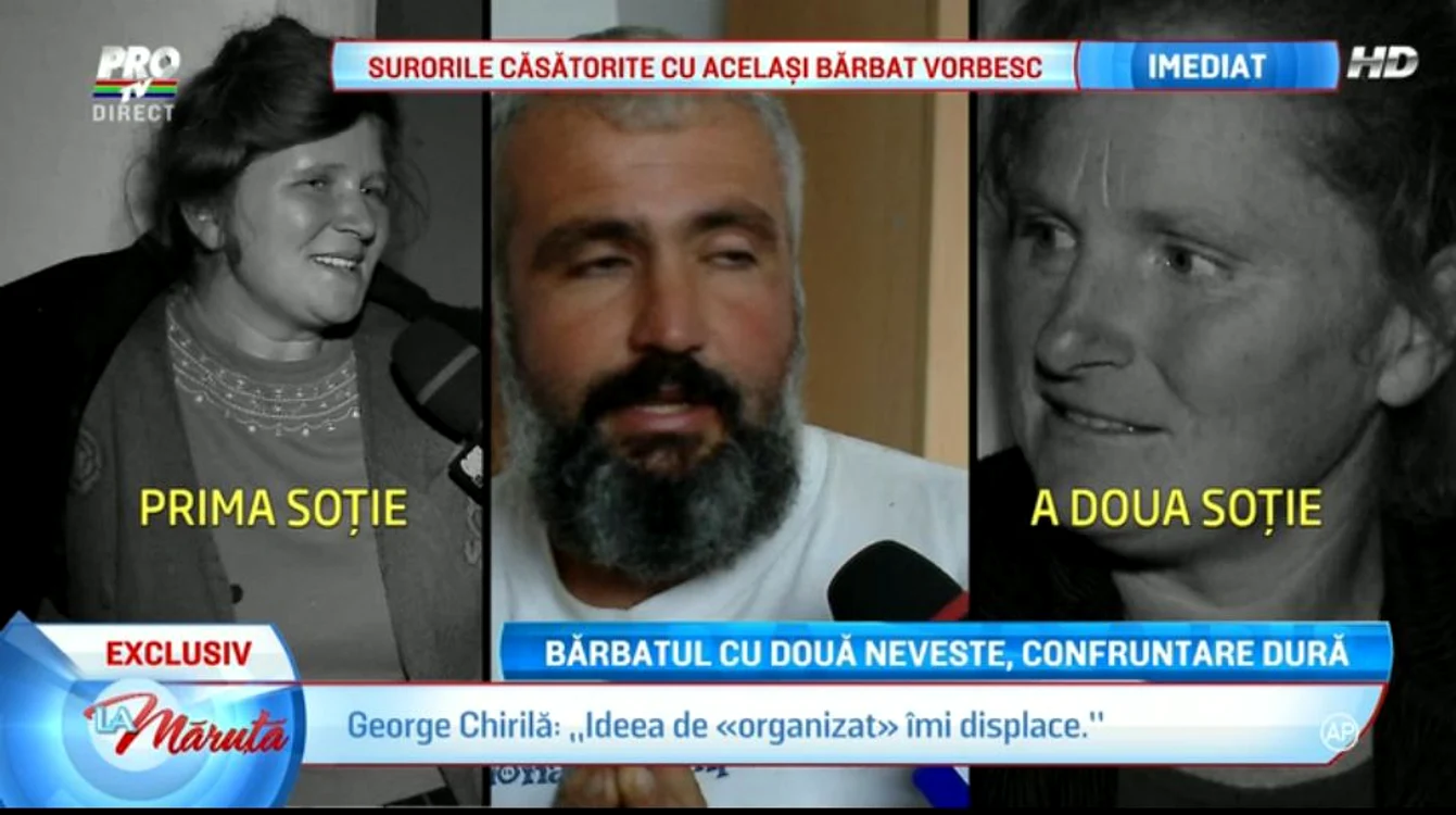 Nicoleta (stânga), George şi Mariana (dreapta)