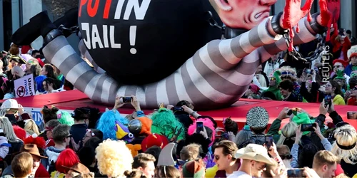 Car alegoric realizat de Jacques Tilly FOTO X/@tata_chemia