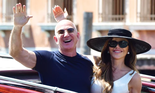 Jeff Bezos, Lauren Sanchez  foto   Profimedia jpg