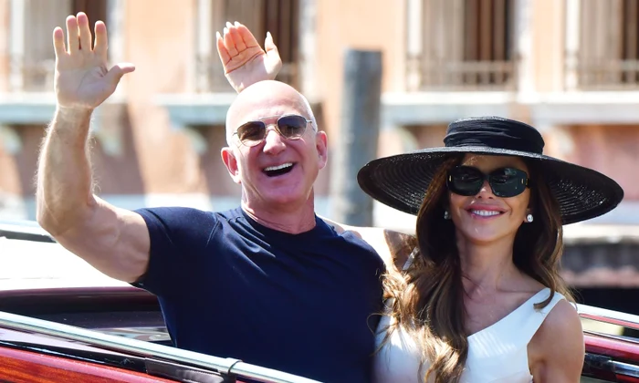 Jeff Bezos, Lauren Sanchez  foto   Profimedia jpg