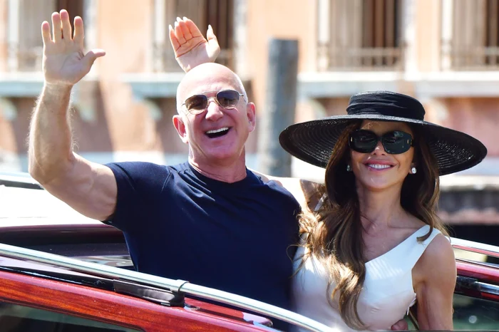 Jeff Bezos, Lauren Sanchez  foto   Profimedia jpg