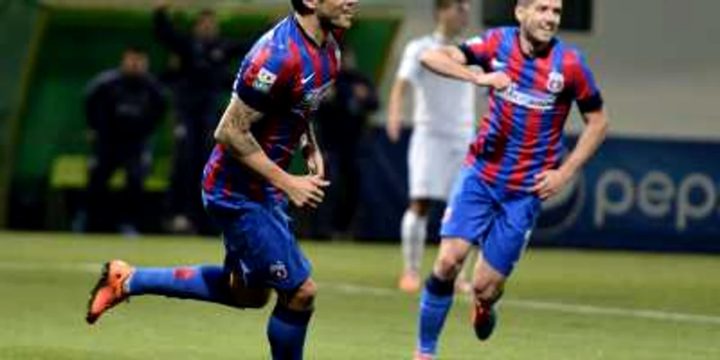Tănase a fost decisiv pentru Steaua la Chiajna FOTO Răzvan Păsărică