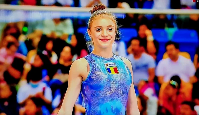 Sabrina Voinea, la primul concurs de senioare