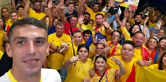 Nicușor Stanciu i-a mulțumit până la urmă pe fani. Foto frf.ro