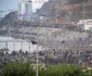 Sute de migranți au trecut din Maroc în enclava spaniolă Ceuta FOTO Profimedia