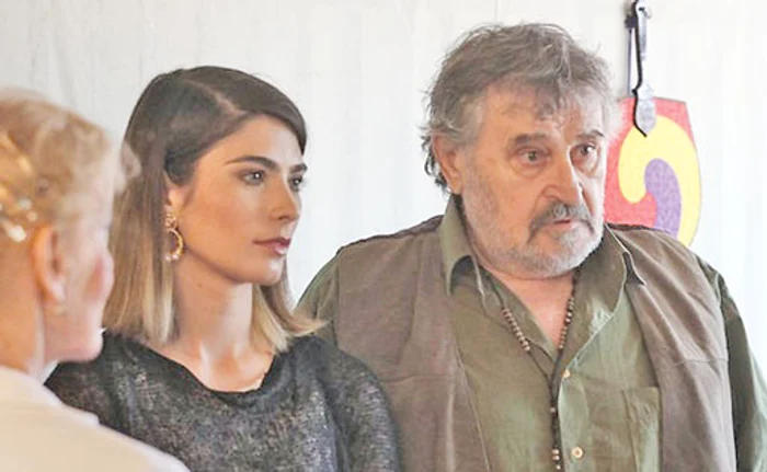 
    Ion Haiduc și iubita lui, Alexandra Aga  