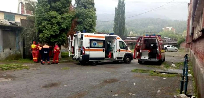 Intrarea în Mina Lupeni. FOTO: ISU Hunedoara