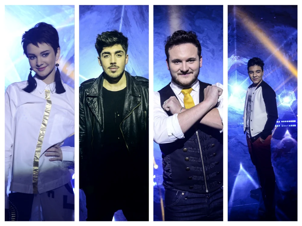 Olga
Verbiţchi, Alex Mladin, Marcel Roşca şi Raul Eregep dau ultima luptă pentru câştigarea show-ului FOTO Antena 1