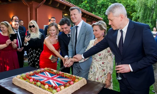 Principesa Sofia la Ambasada Britanică, Foto Casa Regală a României jpg