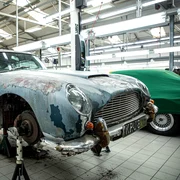 Mr and Mrs Williams 1965 DB5 Vantage pre restoration in 2022 2 jpg